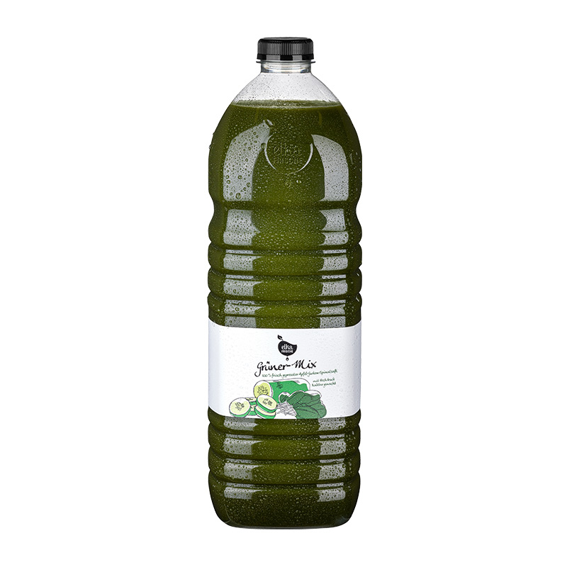 Apfel-Gurken-Spinatsaft-LF